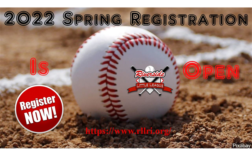 2022 Spring Registration is open!