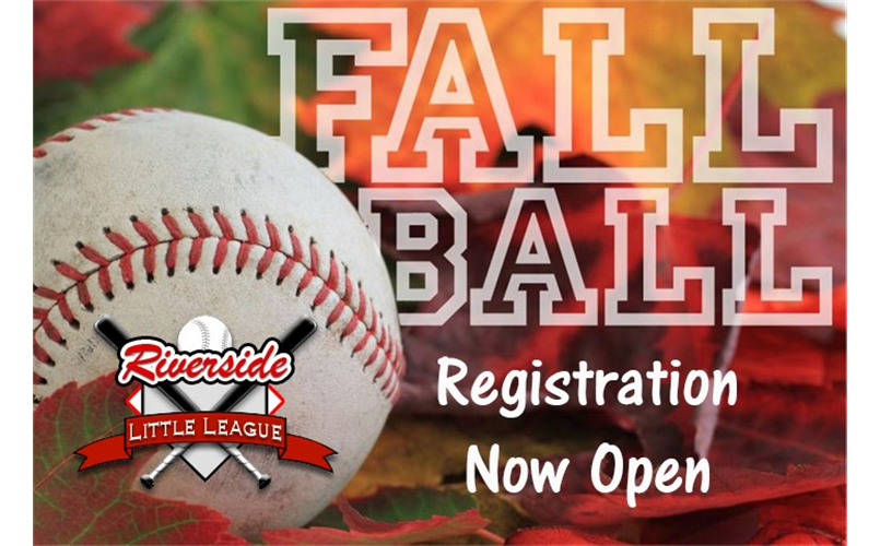 2022 Fall Ball Registration Is Now Open!