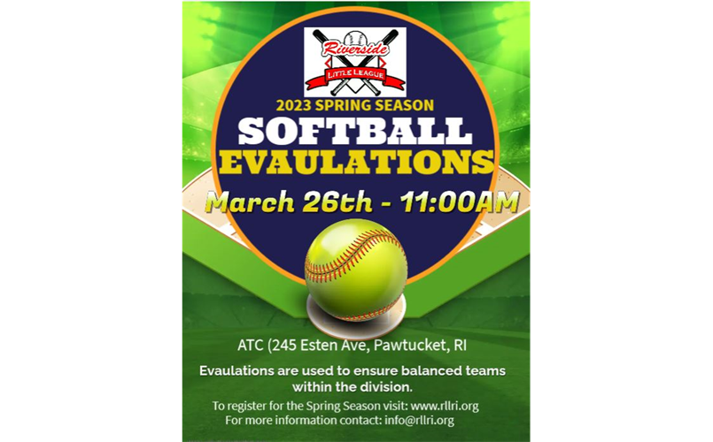 2023 Spring Softball Evaluations